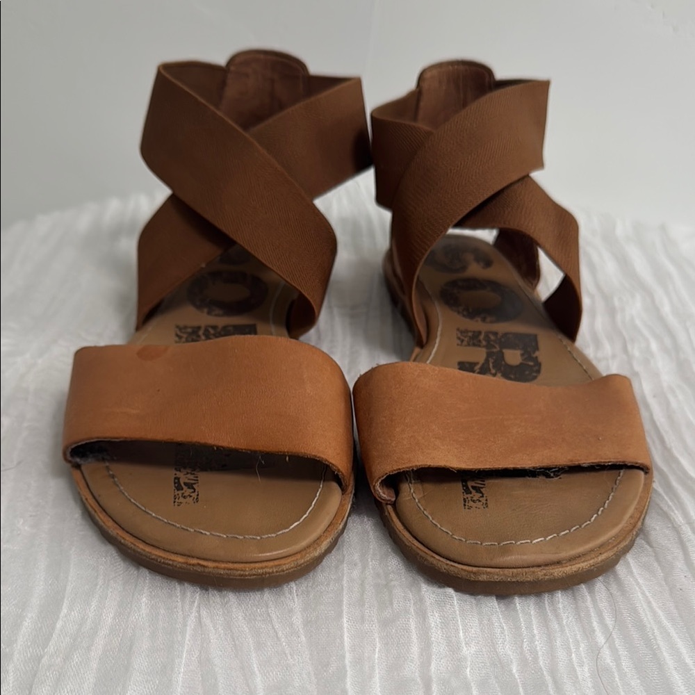 Brown Leather Sandals
